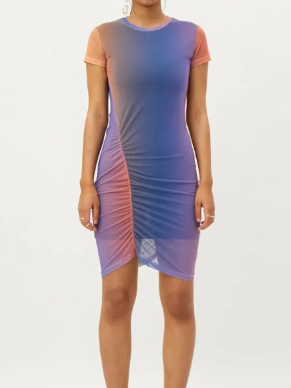 Weekday Darcy Ruched Dress